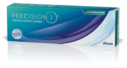 Precision 1 endagslinser for astigmatisme (toric) - 30 linser